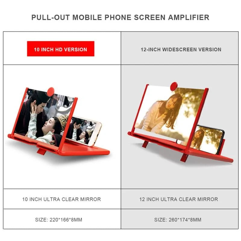 3D HD Mobile  Screen Amplifier